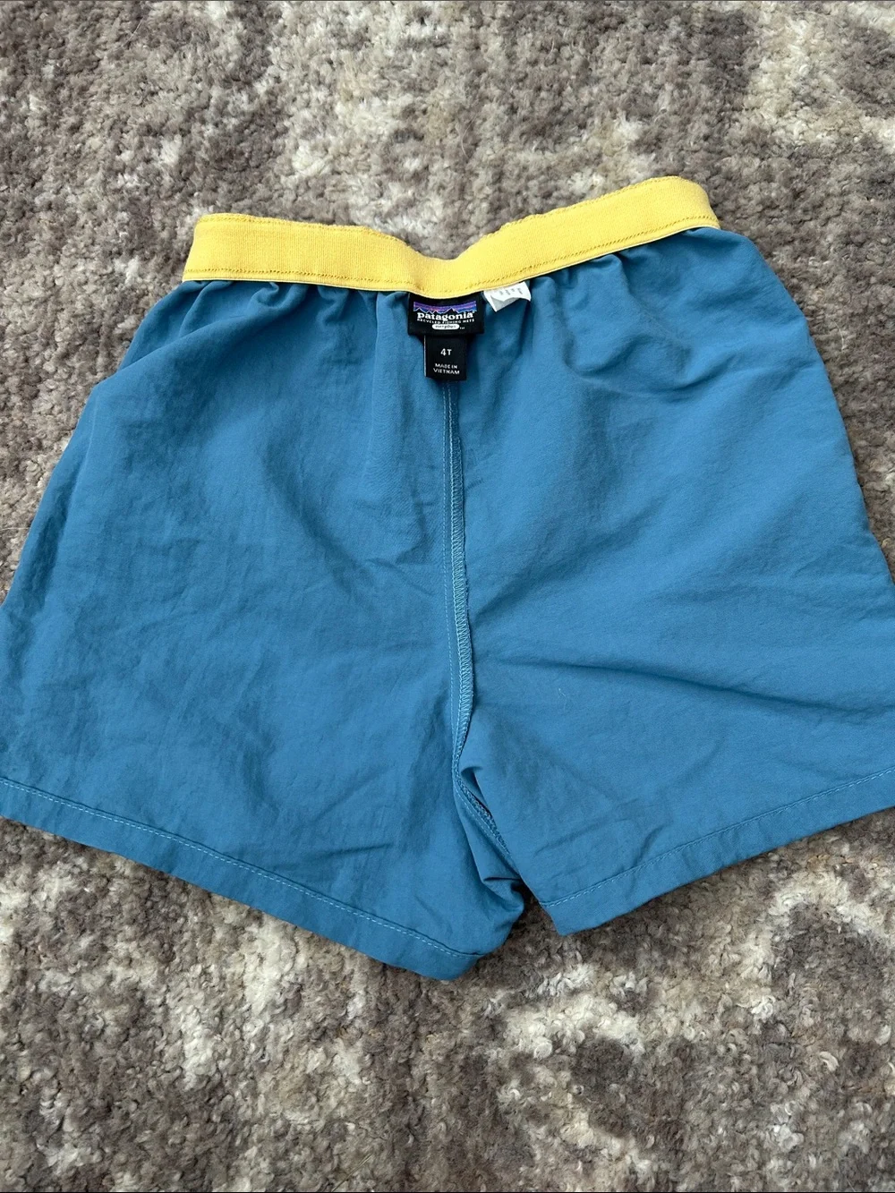 Patagonia Kids Blue Baggies Shorts
